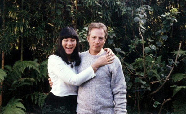Susan Berman (L) and Robert Durst