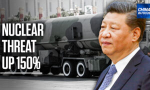 Pentagon: China Nuclear Threat Level Doubles