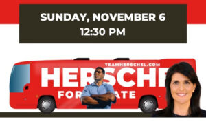 herschel walker bus tour schedule