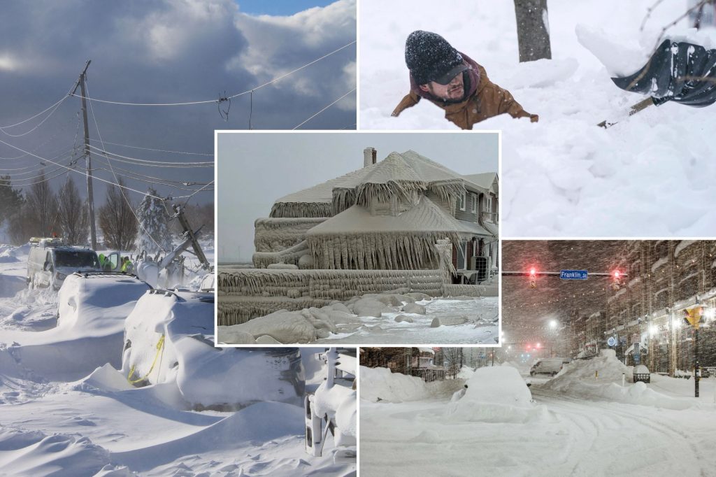 Buffalo snow storm photos 2022 Pictures of deadly NY blizzard Real