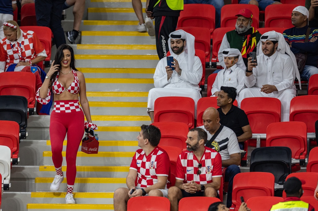 World Cup’s Hottest Fan Ivana Knoll’s Skimpy Outfits Spark Controversy ...